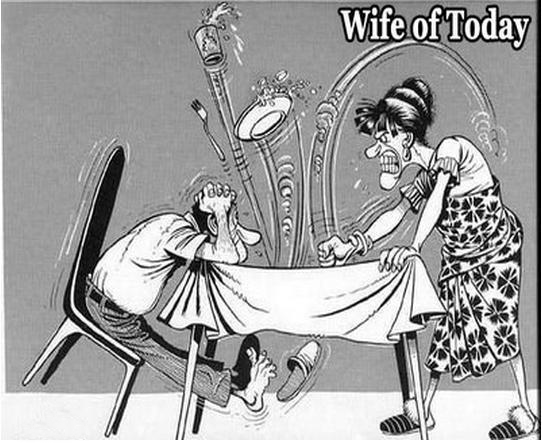 Funny Pictures-Husband Wife Cartoons. funny_cartoons_wife_husband Funny Pictures & Jokes Very Funny Cartoons. Jokes